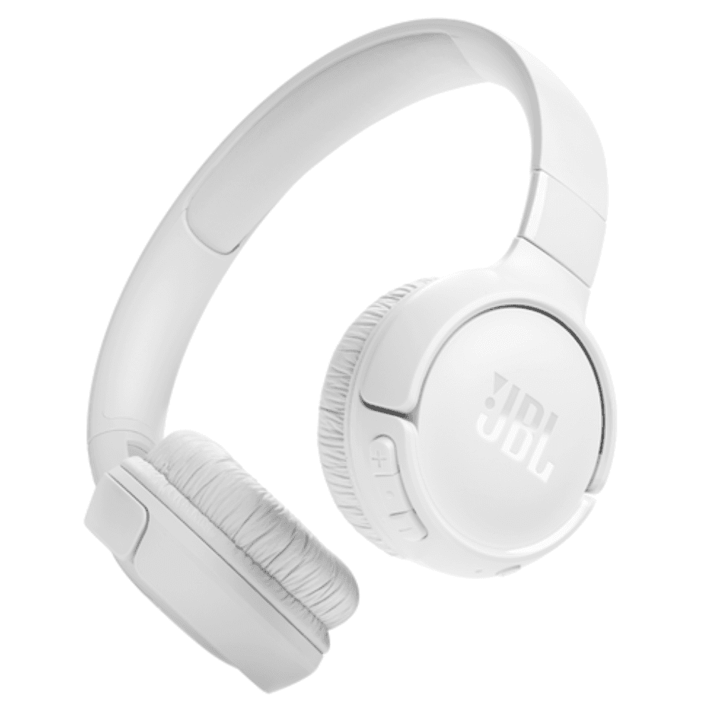JBL Tune 520BT Wireless On-Ear Headphone - White