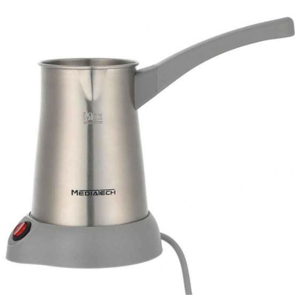Media Tech Coffee Pot, 400ML,1000W - Silver, MT-11