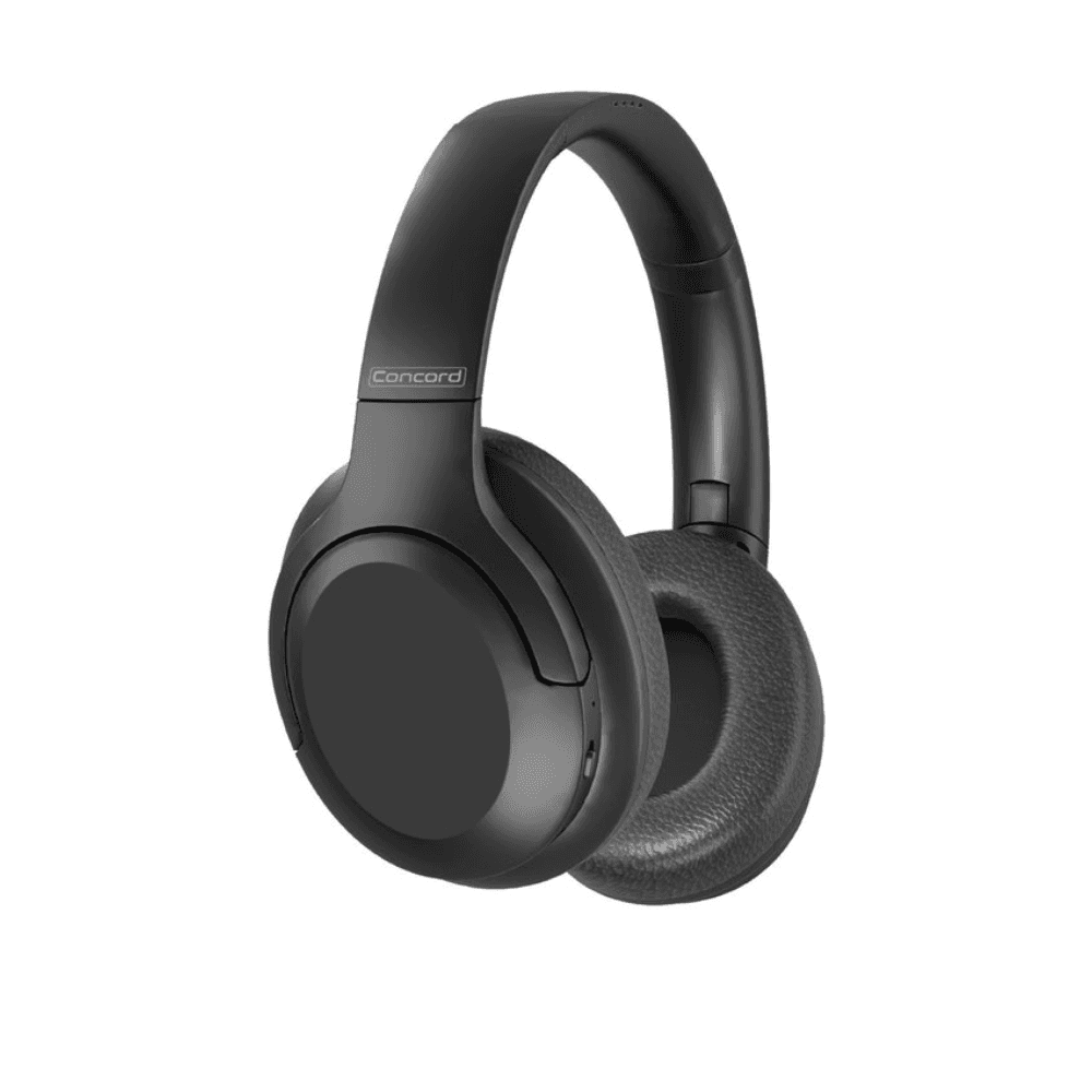 Promate ANC High-Fidelity Stereo Wireless Headphone - Black