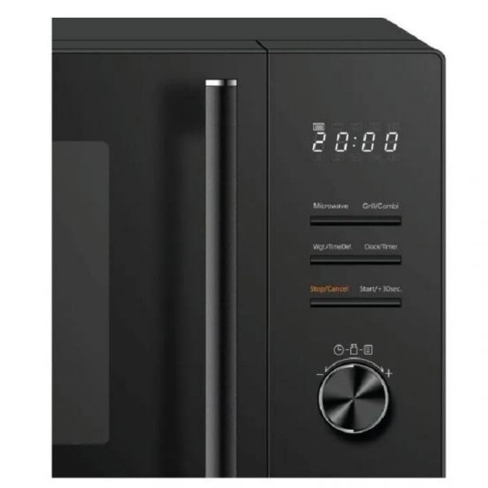 Mienta Eclipse Microwave with Grill, 32 Liter 1000 Watt, MW321117A - Black