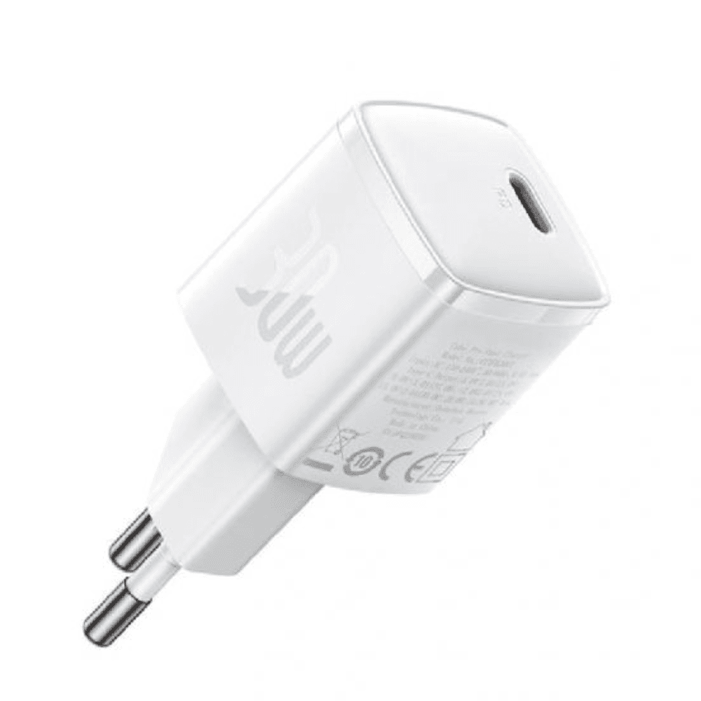 Baseus CUB Pro Fast Charger Type-C, 30W, CCXF000302 - White
