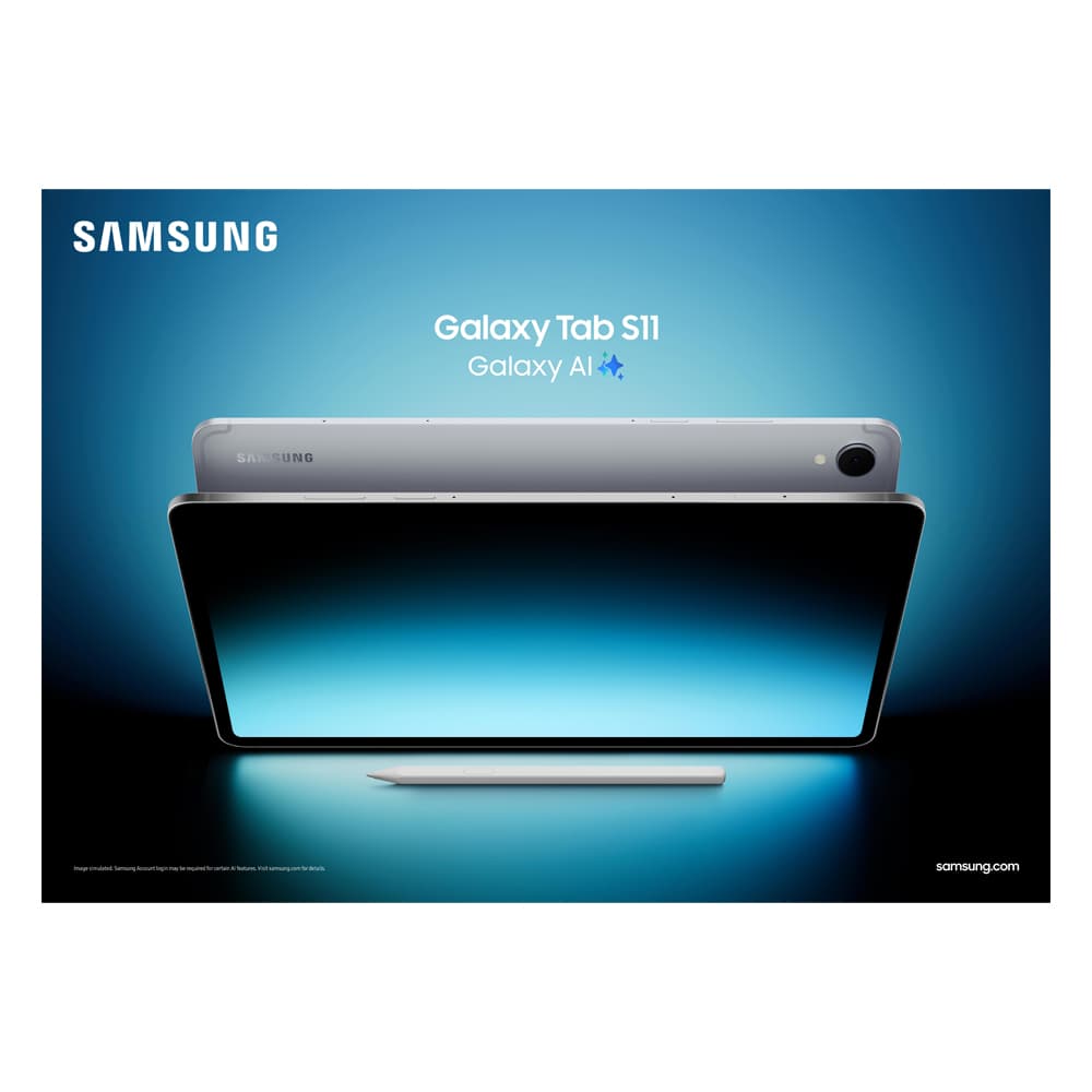 Samsung Galaxy Tab S11, 128GB, 12GB RAM, 5G - silver