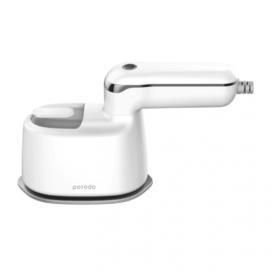 Porodo Lifestyle Mini Steam Iron, 1000W, with Rotatable handle - White