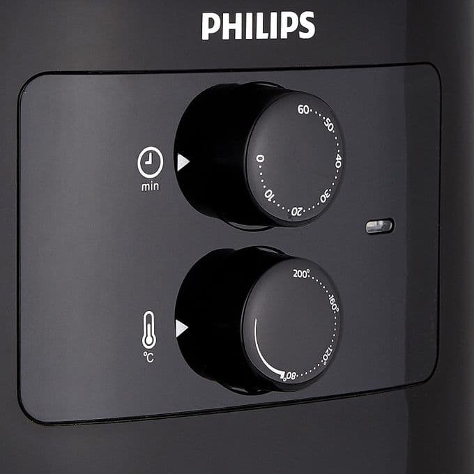 Philips Air Fryer, 4.1L, 1400W - Black, HD9200/91