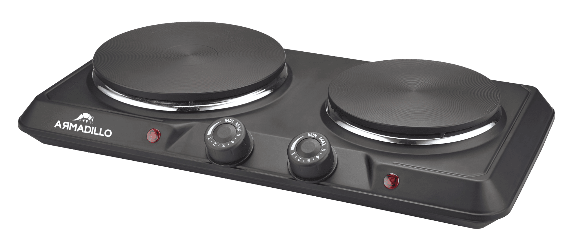 Armadillo Hot Plate 2 Eyes 1900-2250W Black ARM-SDA-HP-BK-0000