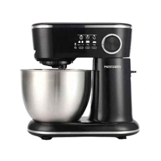 product-Media Tech | Kitchen Machine, 1200 Watt, 5.5 Liter, with Accessories - Black, MT-STM502