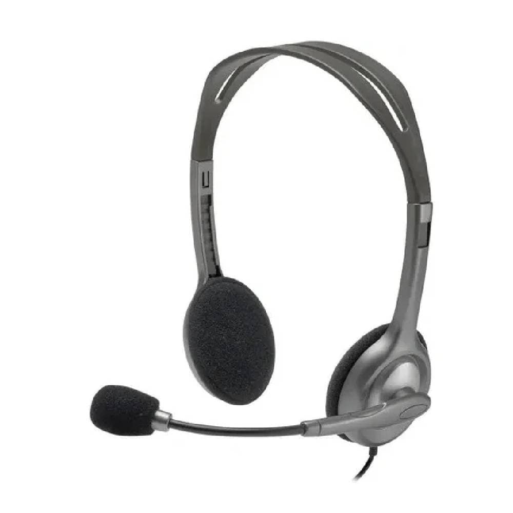 Logitech H111 Stereo Headset - Black