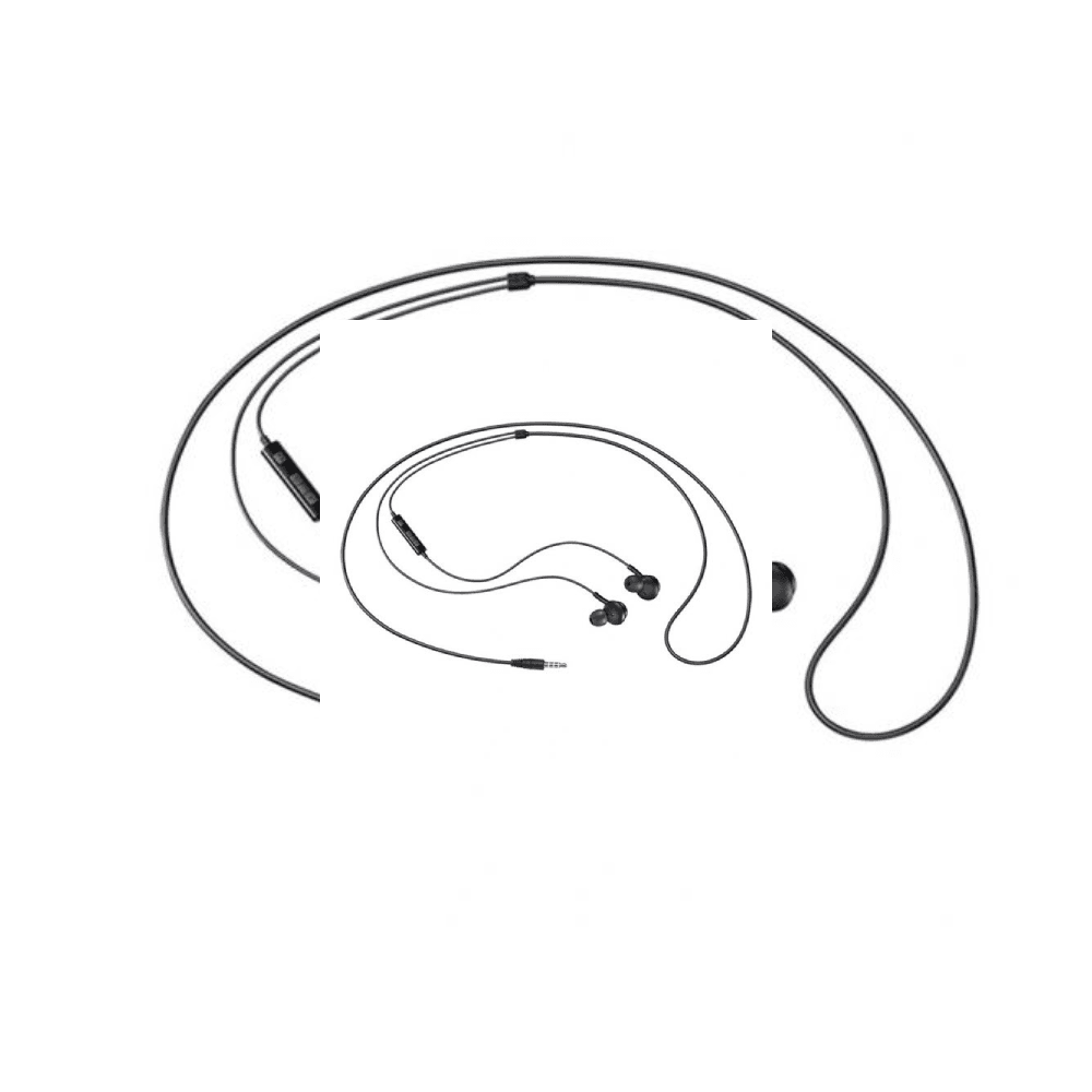 سماعة أذن سلكية سامسونج، مقاس 3.5 مم - أسود، EO-1A500