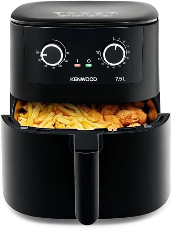 Kenwood Air Fryer, 7.5 Liter, 1650 Watt, Black - HFP76000BK