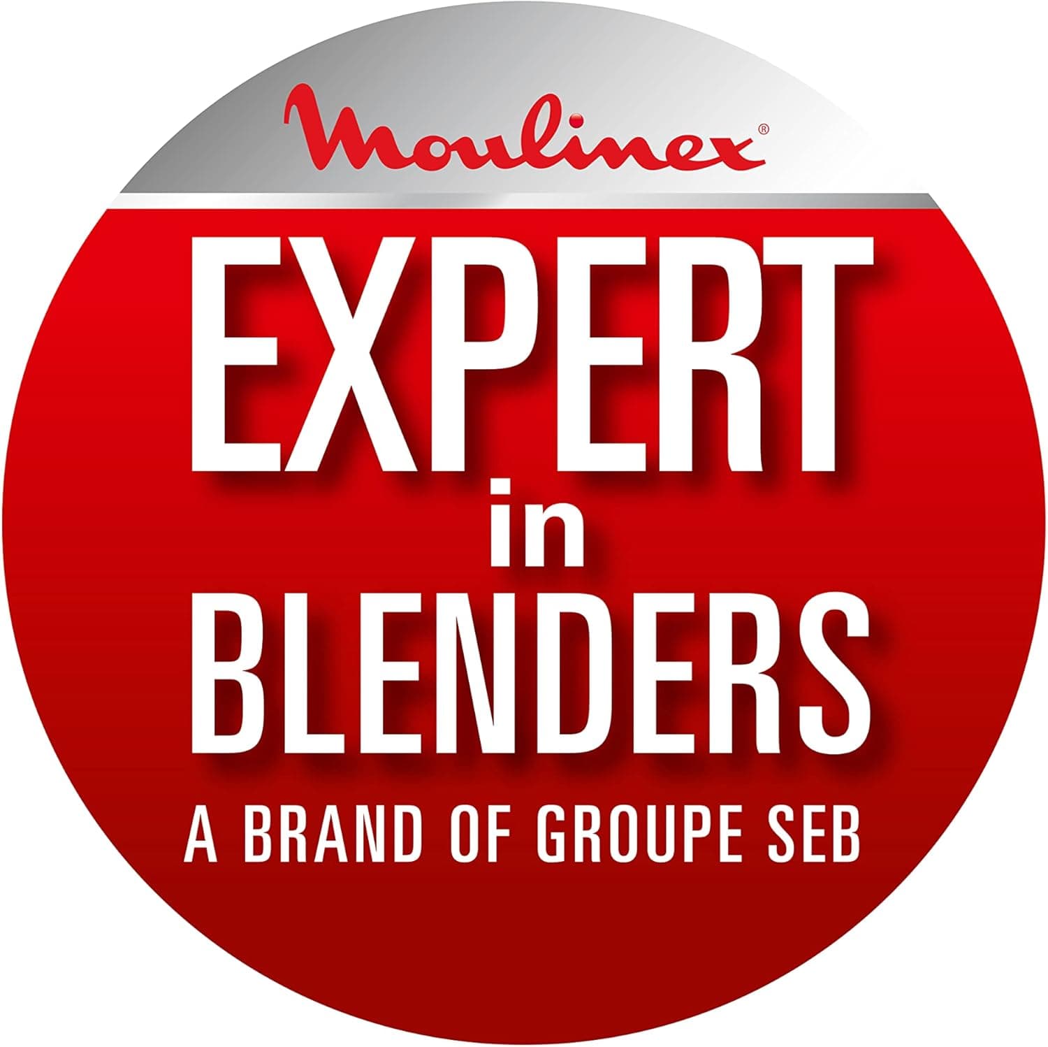 Moulinex Blender With Grinder, 450 Watt, 1.5 Liter, White - LM2B3126
