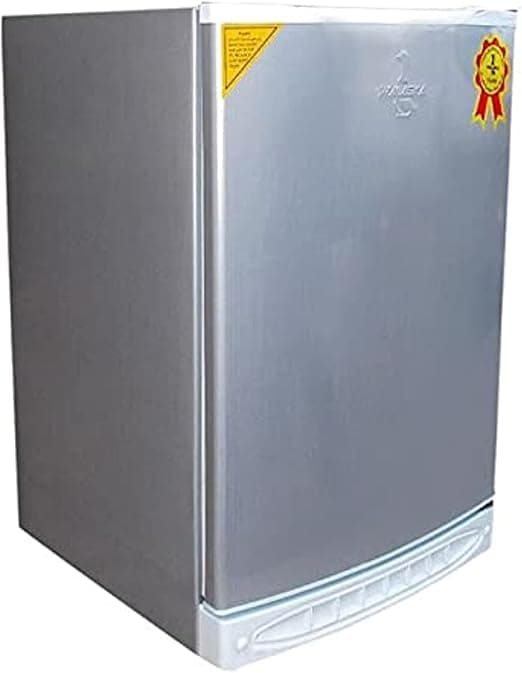 W Alaska Upright Freezer, 140 Liters, 3 Drawers, UP140 - Silver