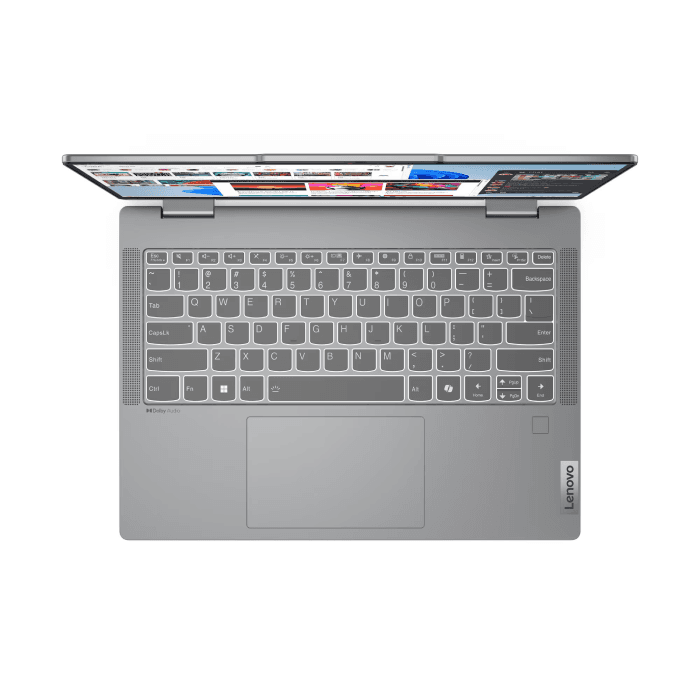 Lenovo IdeaPad 5 2-in-1 14IRU9 Laptop, Core 5 120U Processor, 8GB RAM, 512GB SSD, Intel Integrated Graphics, 14" HD WUXGA Display, Windows 11 - Grey