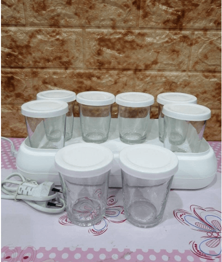 City 1-Liter Yogurt Maker with 8 Individual Cups, White