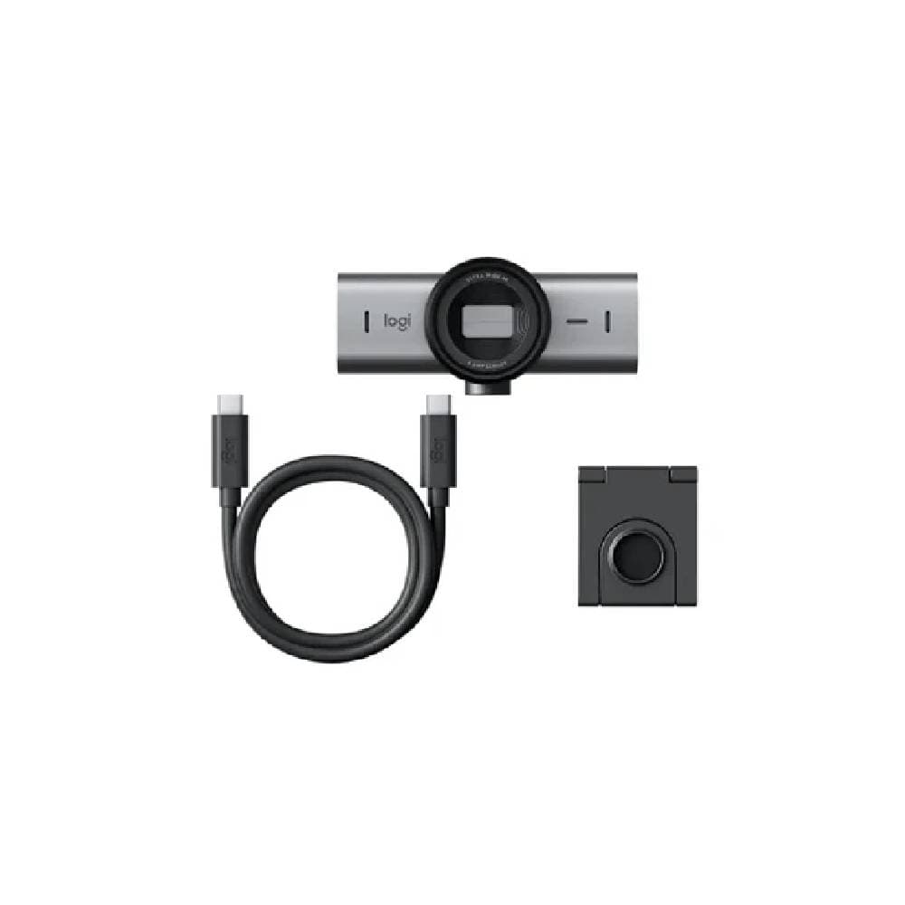 Logitech MX Brio 4K Ultra HD Collaboration and Streaming Webcam - Gray