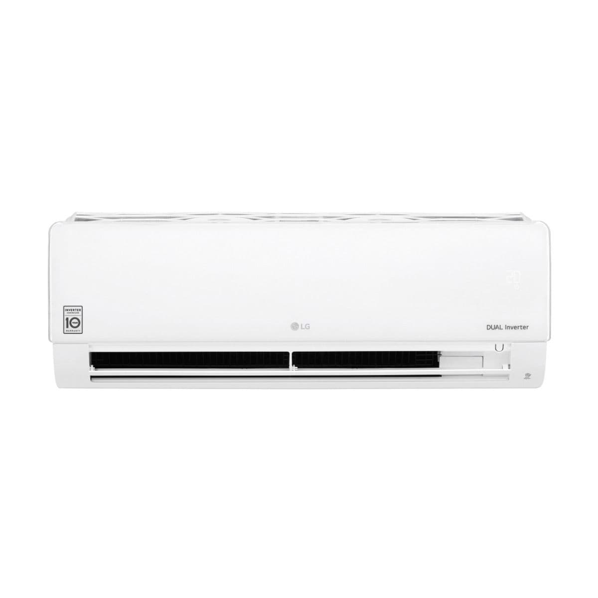LG S4-Q12JA3AE Dual Cool Split Inverter Air Conditioner, 1.5 HP, Cooling Only - White