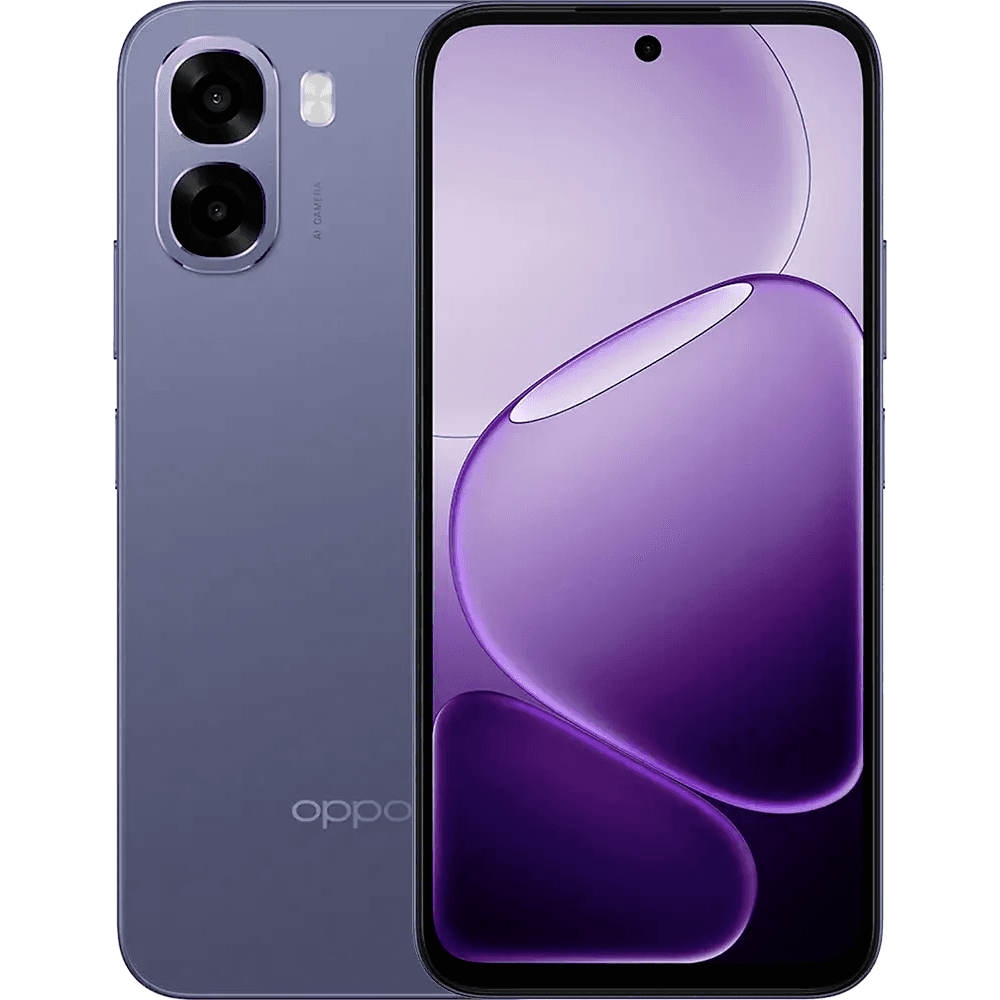OPPO A6x Dual SIM, 64GB, 4GB RAM, 4G LTE - Plum Purple