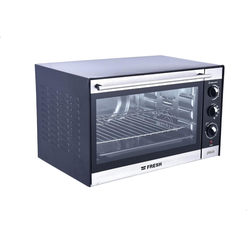Fresh Electric Oven with Grill, 48 Liters, 2000 Watt, Black Silver 
