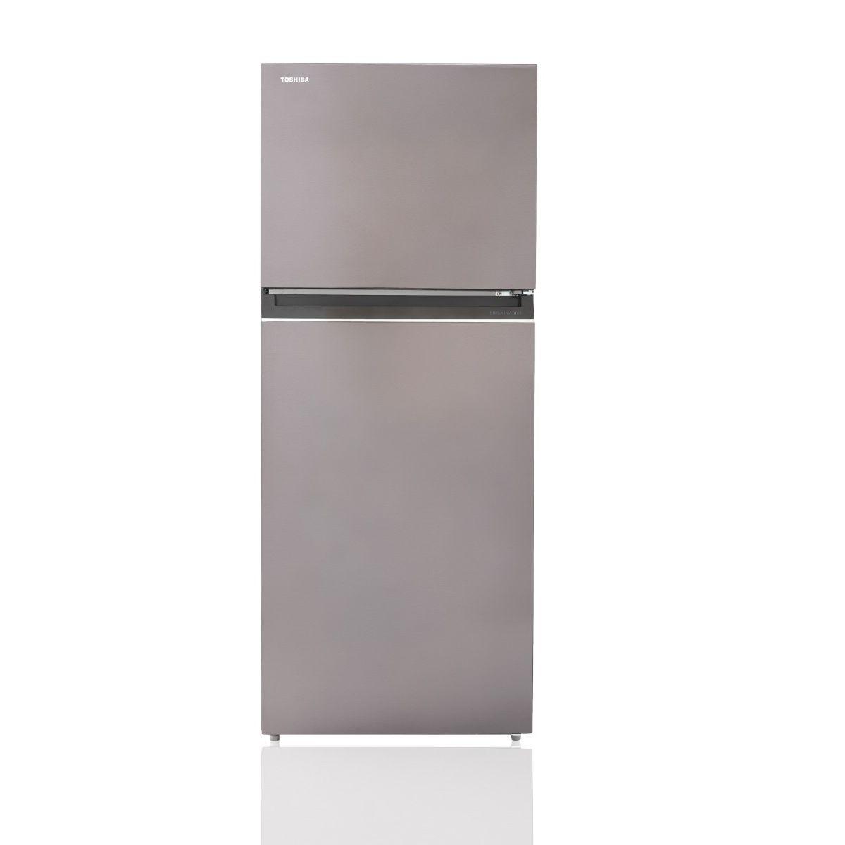 Toshiba I No Frost Refrigerator, Inverter, 411 Liter - Grey, GRRT559WEPMN37-3