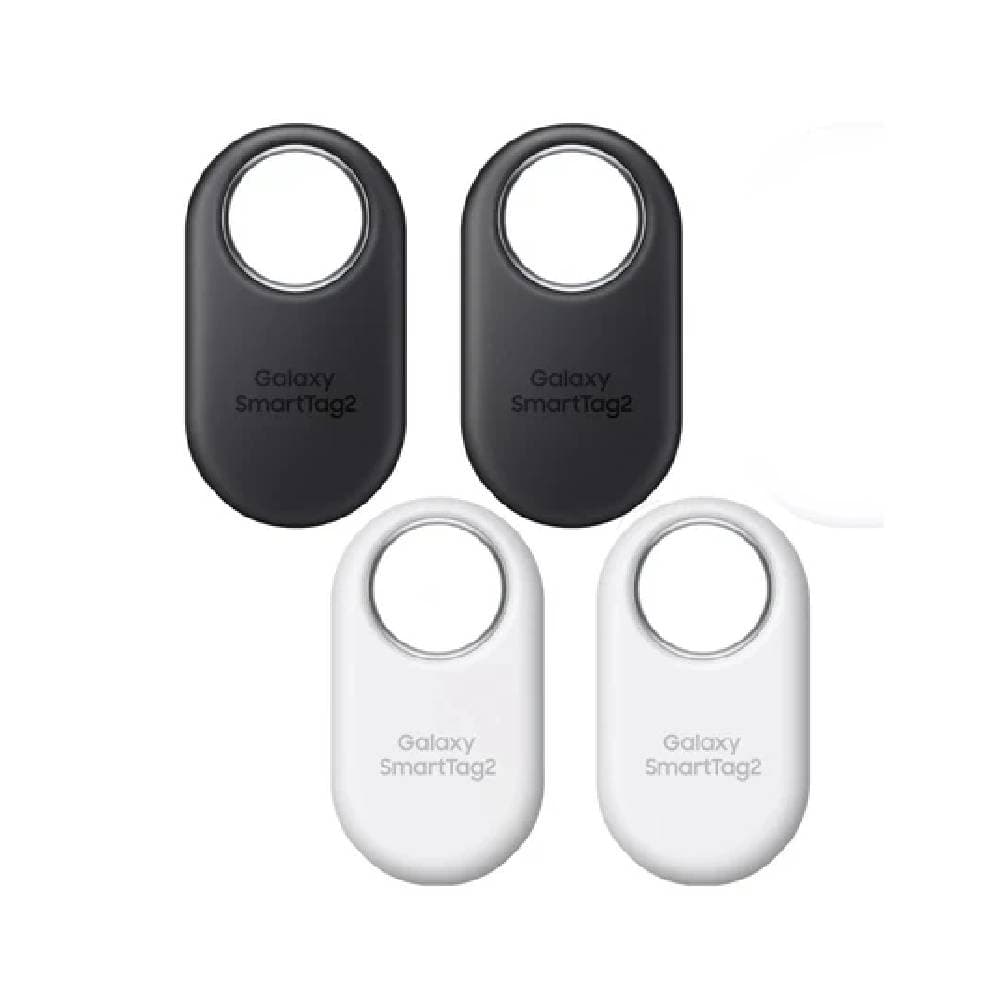 Samsung Galaxy SmartTag2 Airtag Finder- 4 Pieces - White Black


