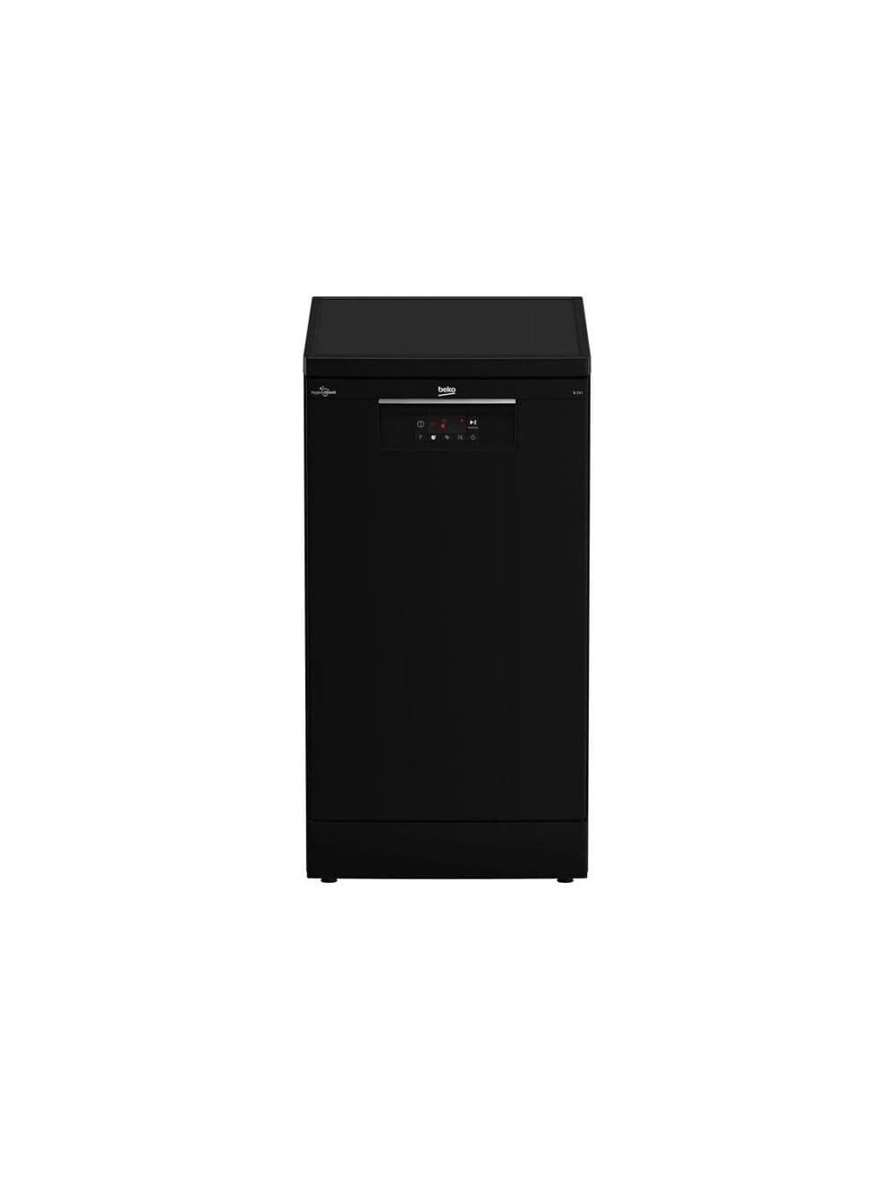 Beko Dishwasher 45 cm 5 Programs 10 Person Inverter - Black - BDFS15020B
