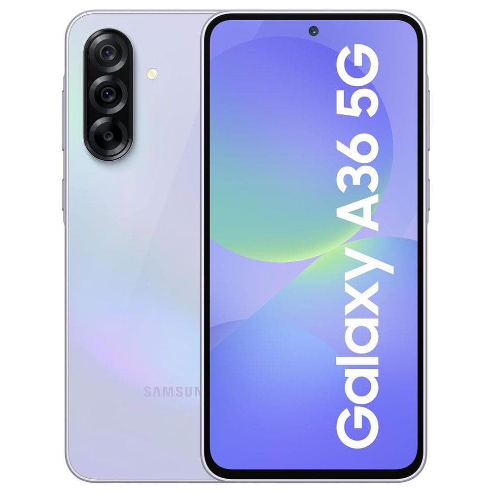 Samsung Galaxy A36, 256GB, 8GB RAM, 5G, Dual SIM –Awesome Lavender with 1 Year Warranty