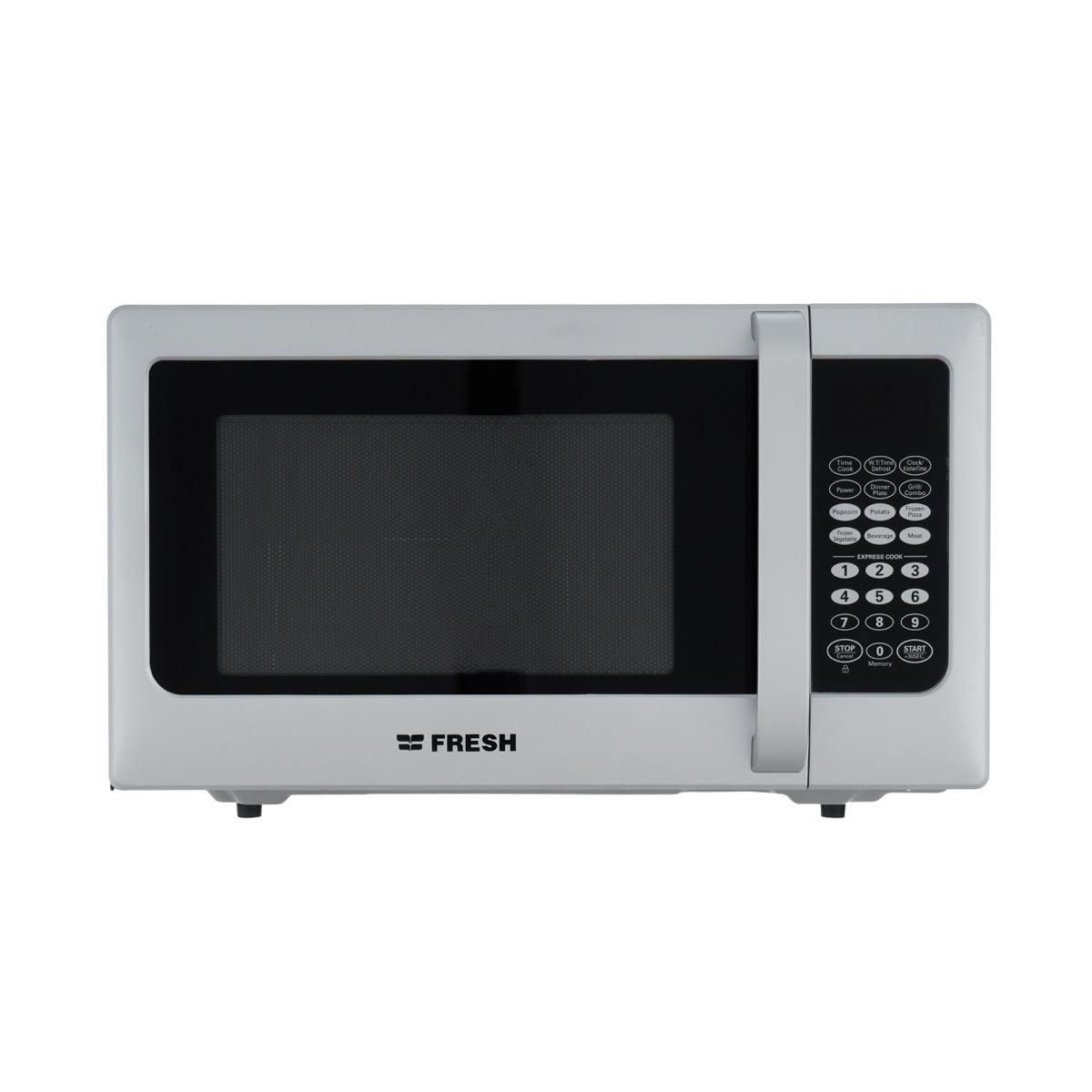 product-Fresh Microwave Oven With Grill, 25 Liters, Silver - FMW25KCGS