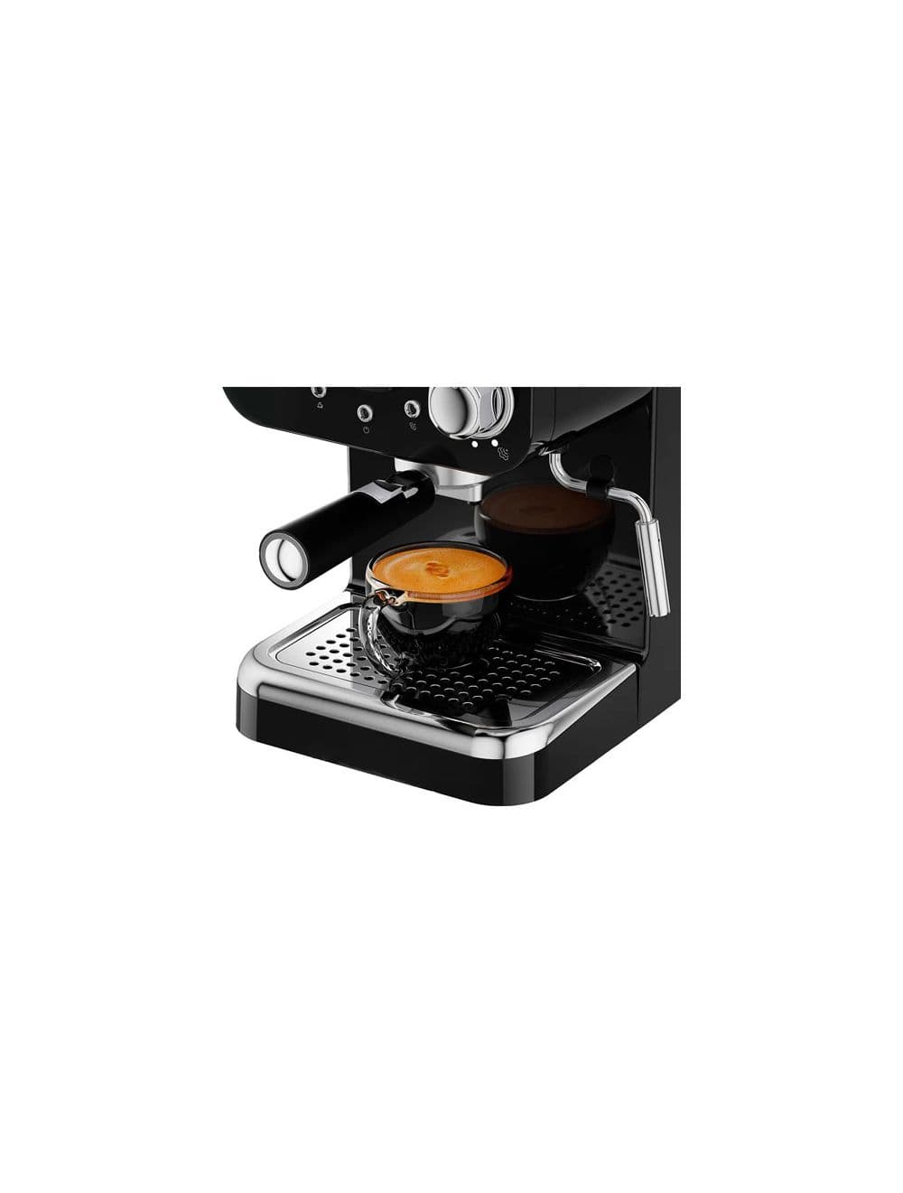 Mediatech | Espresso Coffee Machine, 1100 Watt, 1.2L - Black, MT-CM301