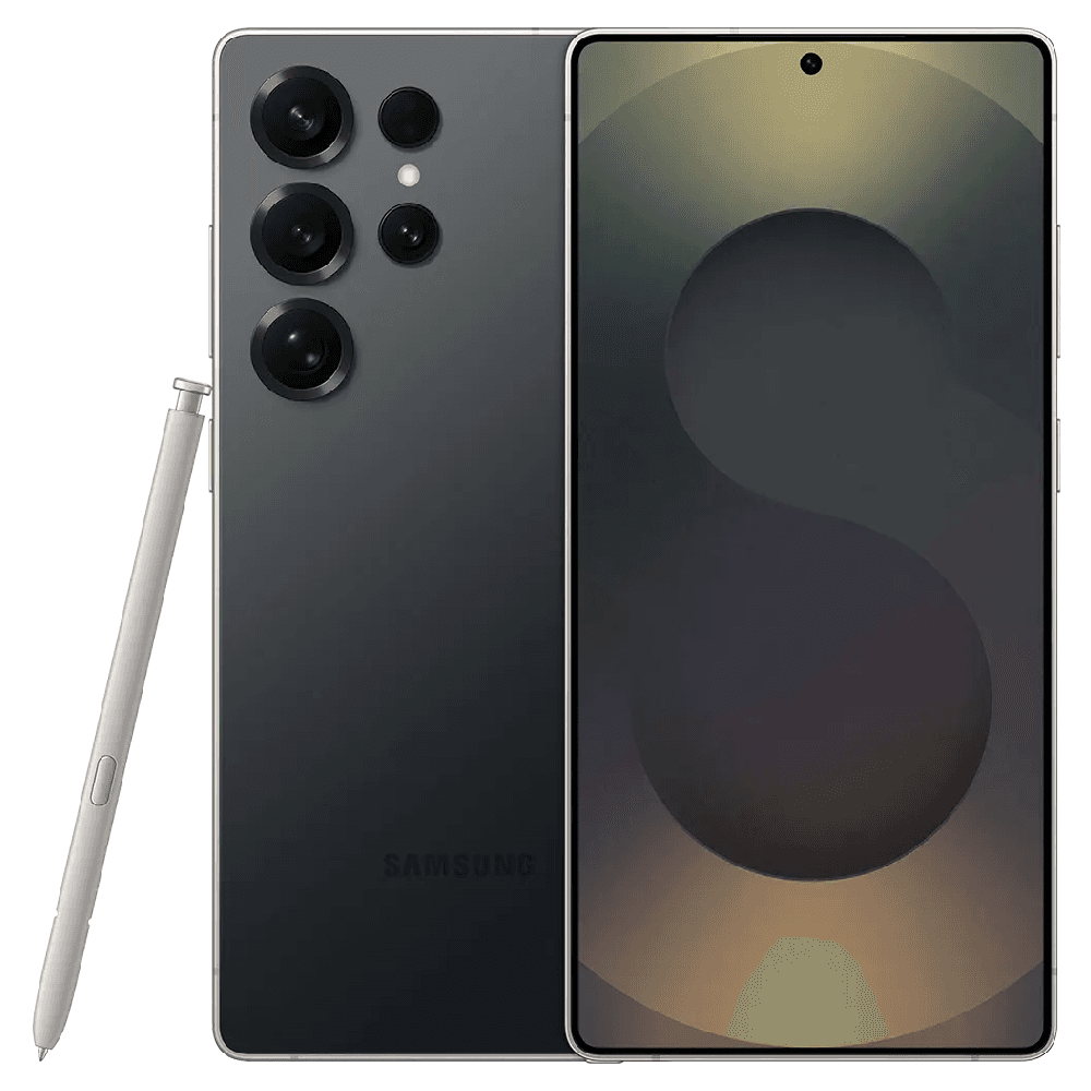 سامسونج جالكسي S25 الترا بشريحة اتصال واحدة، 512 جيجابايت، 12 جيجا رام، شبكة الجيل الخامس - اسود تيتانيوم
