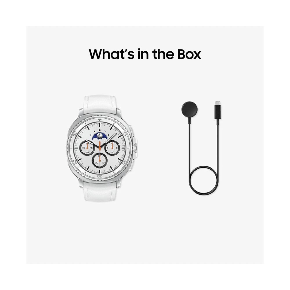 Samsung Galaxy Watch 8 Classic, 46mm - White