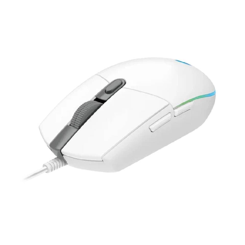 Logitech Mouse Gaming Wired G102 - White