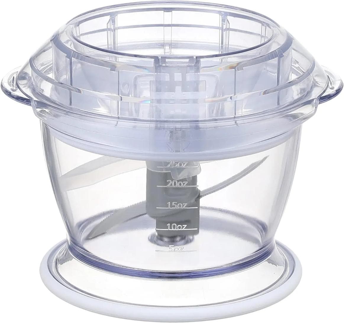 TORNADO Chopper, 400 Watt, 1 Liter, Molokhia Cutting - White, CH-400ML