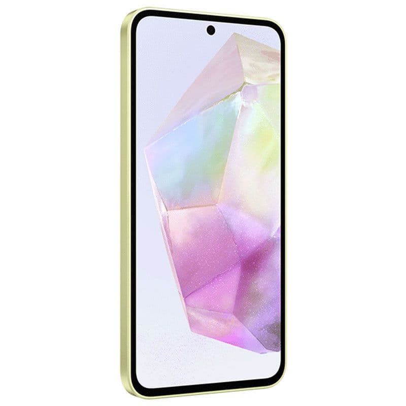 SAMSUNG Galaxy A35 Dual SIM, 128GB, 8GB RAM, 5G - Yellow, One Year Local Warranty
