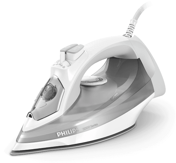 مكواة بخار فيليبس، 2400 وات، DST5010/10 - ابيض رمادي