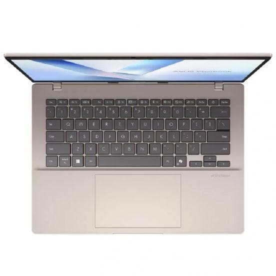 Asus Vivobook 14 Laptop Snapdragon® X X1 26 100, 16GB Ram, 512GB SSD, Qualcomm® Adreno, 14.0-inch WUXGA, Win11, X1407QA-LY045W - Platinum Gold