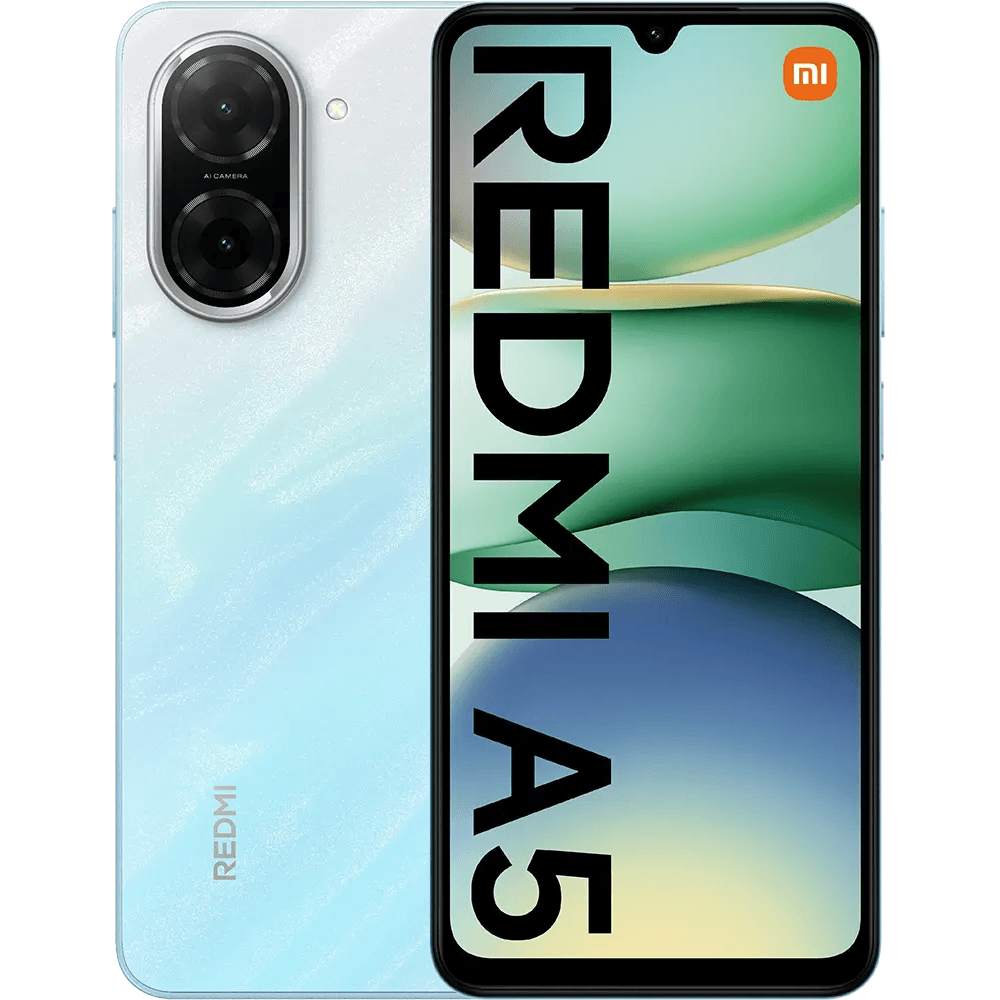 Xiaomi Redmi A5 Dual SIM, 64GB, 4GB RAM, 4G LTE - Ocean Blue