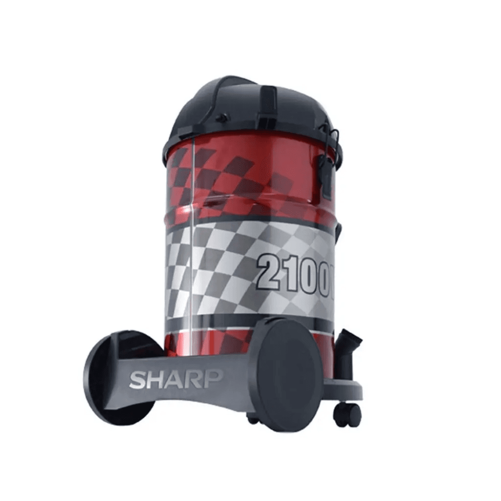 Sharp Barrel Vacuum Cleaner, 2100W, EC-CA2121-X - Red