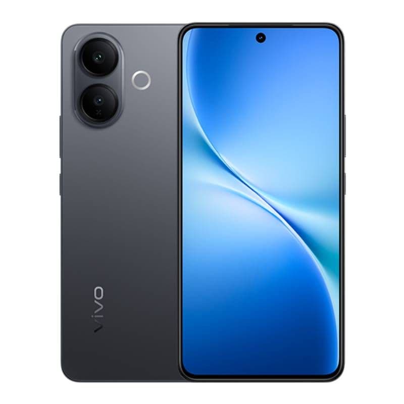 Vivo V60 lite Dual SIM, 256GB, 8GB RAM, 5G - Black (Local Warranty)
