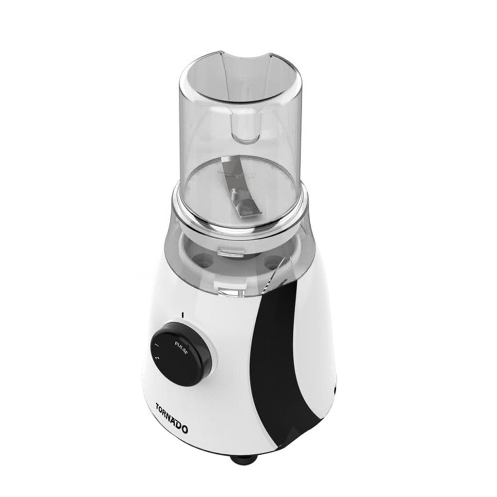 Tornado Blender, 600 Watt, 2 Mills, TB600/2 - Black White