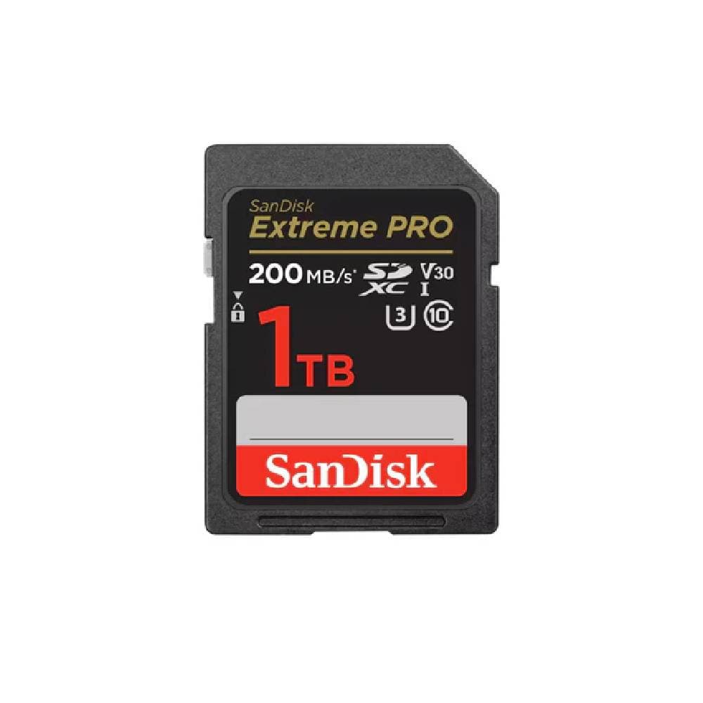 SanDisk Extreme Pro SDXC UHS-i Card Capacity 1TB 200MB/s - Black