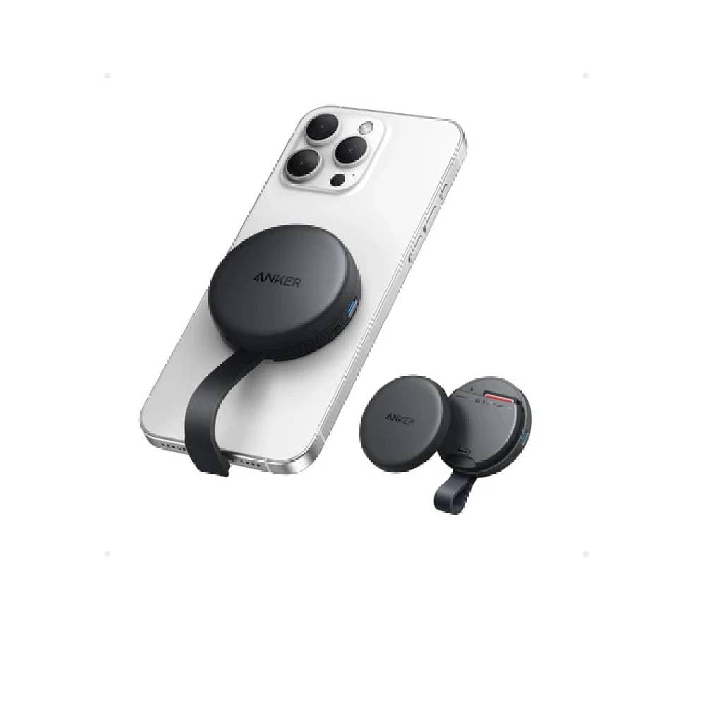 Anker MagGo A83D1HA1 USB-C 3-in-1 Adapter for iPhone, 10Gbps, Black