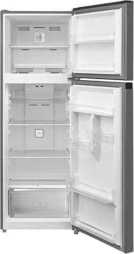 Midea No Frost Refrigerator, 338 Liters, Stainless Steel - MDRT489MTN46