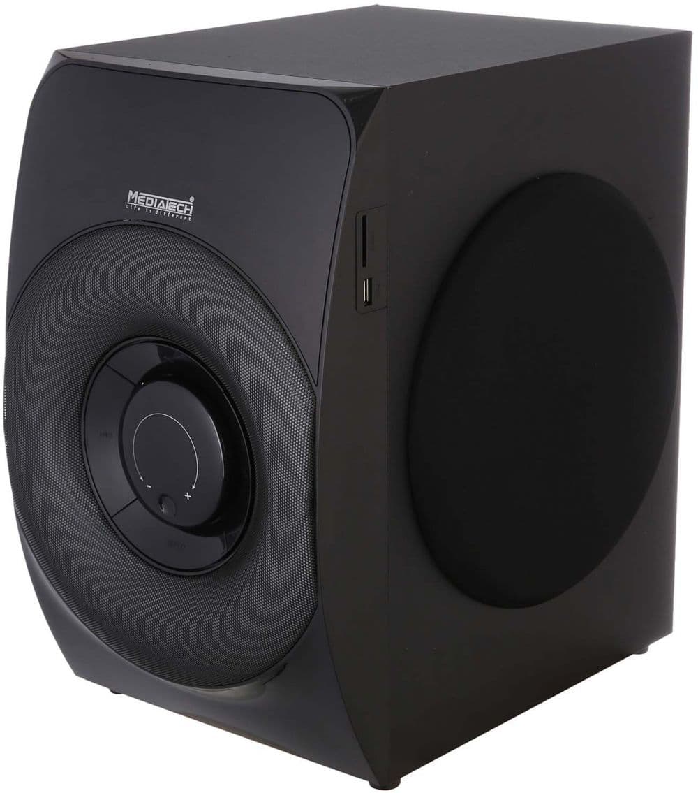 Media Tech Home Theater, 6 Units, Wireless, Bluetooth, MT-861 - Black