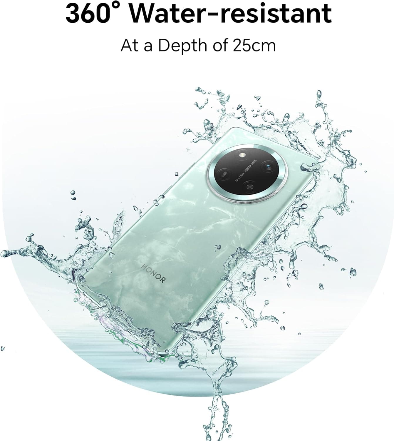 Honor X9C Dual SIM, 256GB, 12GB RAM, 5G - Jade Cyan (Local Warranty)