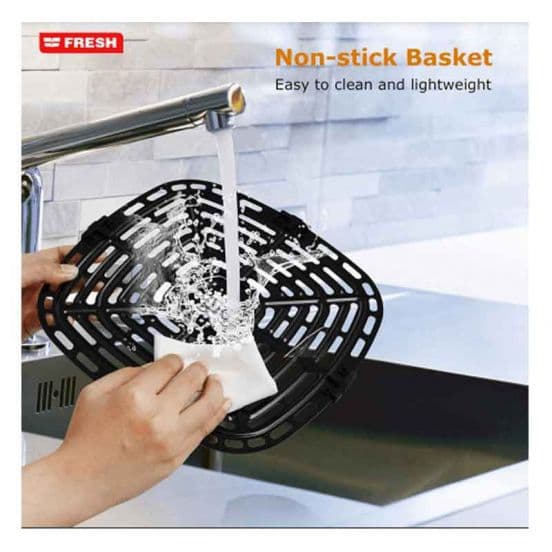 Fresh | Digital Air Fryer, 5.5L, 1800W - Black, AFF1800B