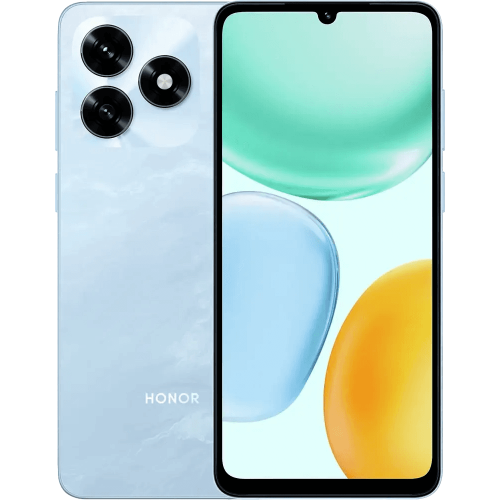 Honor X5c Plus Dual SIM, 128GB, 4GB RAM, 4G LTE - Ocean Cyan