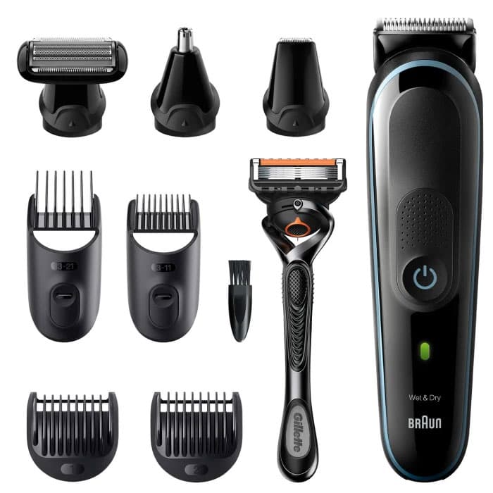 Braun Beard trimmer and Body 9-in-1- Black - MGK5380