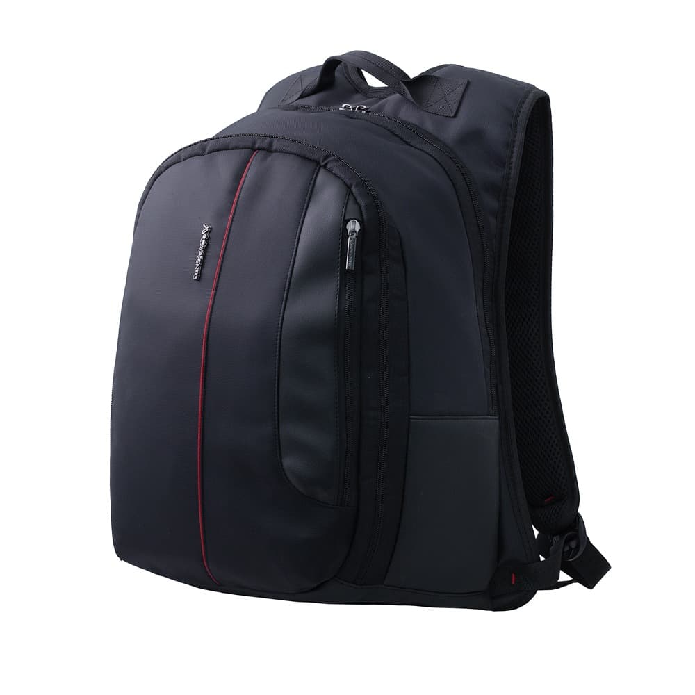 L'avvento (BG913) Laptop Backpack 15.6" - Black with Red Line