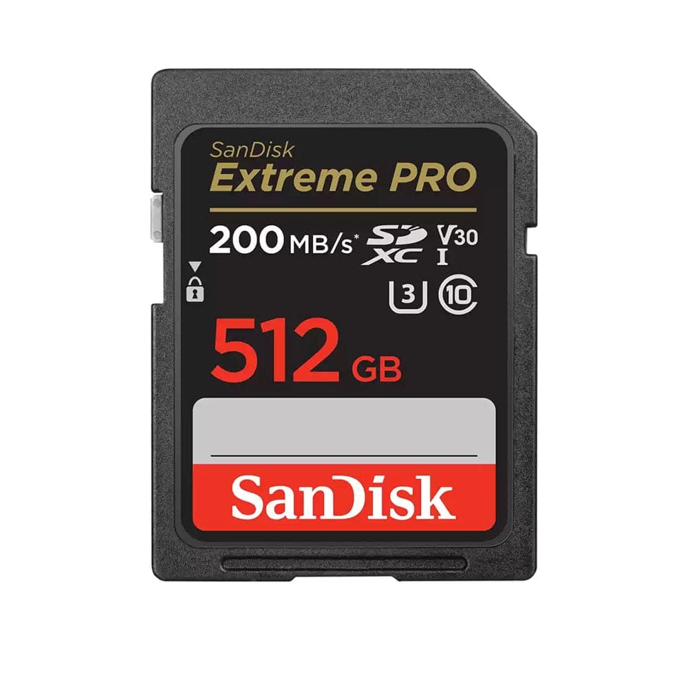 SanDisk Extreme Pro UHS 512GB Card 4K - SDSDXXD-512G-GN4IN
