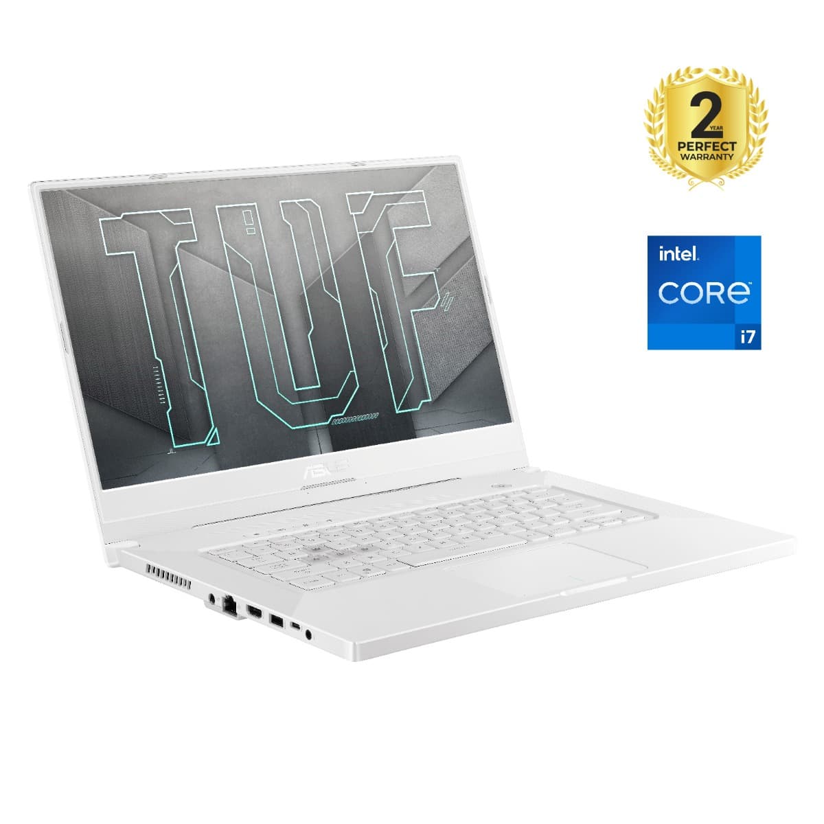 Asus TUF Gaming FX516PE-HN019W - Intel® Core™ i7-11370H - 16GB - 512GB SSD- NVIDIA® GeForce RTX™ 3050 Ti 4GB - 15.6" FHD - Win11 - White