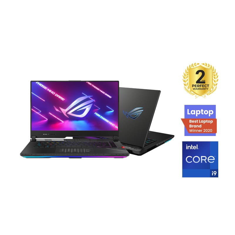 Asus ROG Strix Scar 17 G733ZW-KH096W Laptop  - Intel® Core™ i9-12900H - 32GB - 1TB SSD - NVIDIA® GeForce RTX™ 3070 Ti 8GB - 17.3" FHD - Win11 - Black